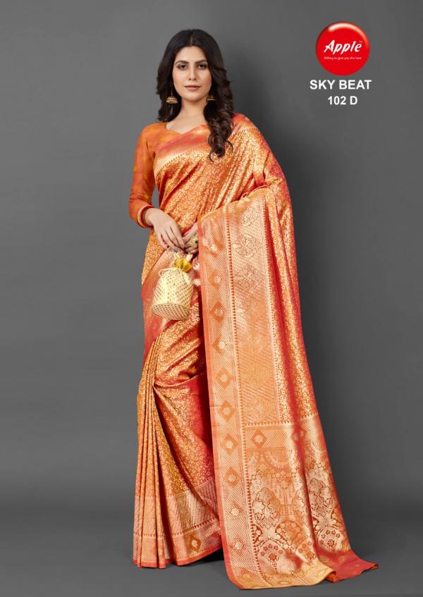 Apple Sky Beat 102 Festival Wear Silk Saree Collection